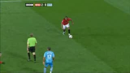 Berbatov & Ronaldo - Awesome Goal,  Manutd vs Westham (hq)