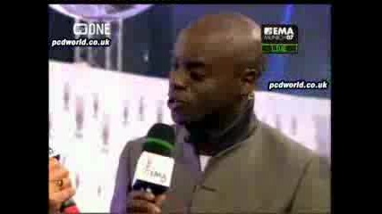 Nicole & Will - Ema 2007 (red Carpet)