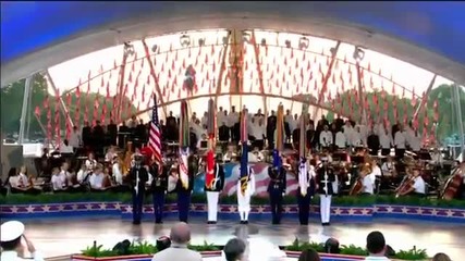 (hd) Pia Toscano National Anthem - Memorial Day Concert (5.29.11)