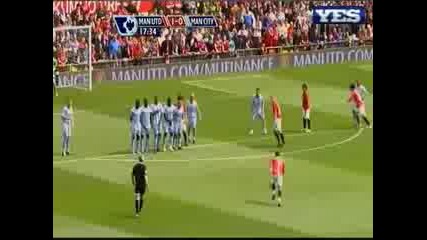 10.05 Манчестър Юнайтед - Манчестър Сити 1:0 Кристияно Роналдо Гол