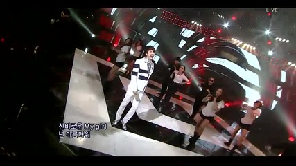 Kim Hyung Jun - Oh! Ah! ~ Inkigayo (13.03.11) 