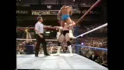 Ultimate Warrior vs Hercules Wrestlemania Iv