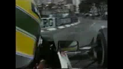 Senna Qualifying In Monaco