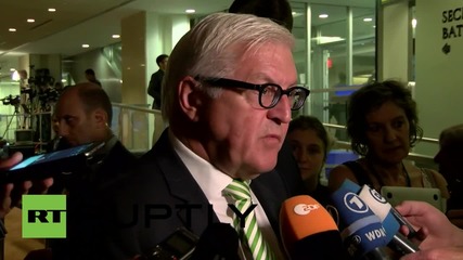 UN: To start political process in Syria we need Russia and USA - Steinmeier
