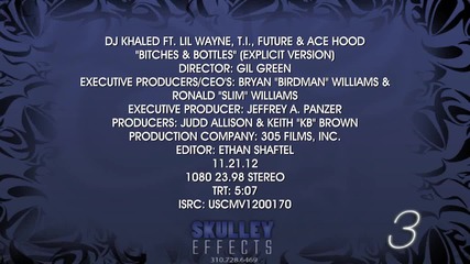 Dj Khaled Feat. T.i , Ace Hood, Future & Lil Wayne - Bitches & Bottles