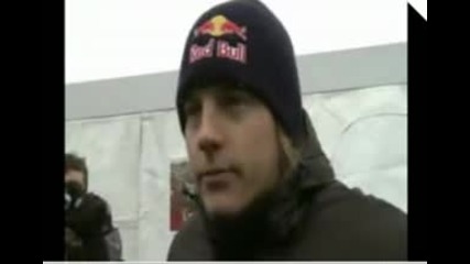 Interview with Kimi before Sweden Rally 2010 