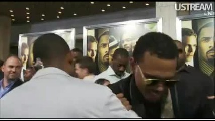 Chris Brown интервю Takers Лос Анджелис 