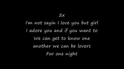 Jinks Feat. Beautiful - One Night