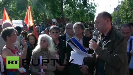 France: Protesters rally in Paris ahead of surveillance law vote