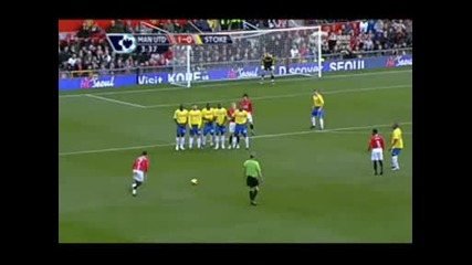 Манчестер - Сток Сити - Гол На C.Ronaldo