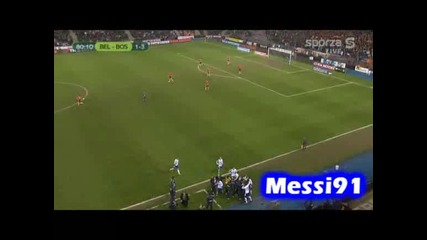 Belgium - Bosnia and Herzegovina 1 - 3 (2 - 4,  28 3 2009).flv