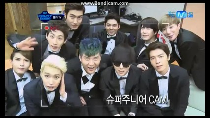 120809 Super Junior ,tasty ft Miss A - Back Stage