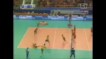 Bulgaria kill blocks (brasil - Bulgaria 0:3)