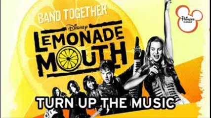 full song lemonade mouth - turn up the music