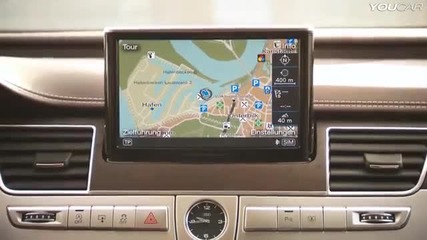 The new Audi A8 - интериор 2014