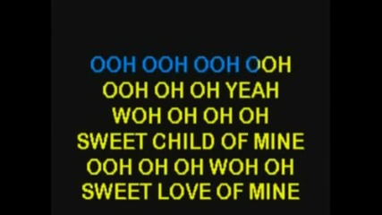 Guns n Roses - Sweet Child O Mine ( Karaoke) (360p) 