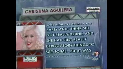Christina Aguilera On Access Hollywood-2007