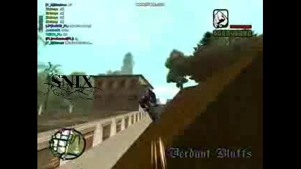 GTA:SA - sNiX Stunts Special Guest CRYSIS