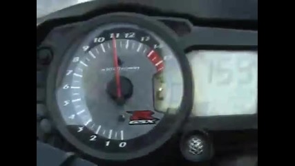 Suzuki Gsxr 1000 K7 300km