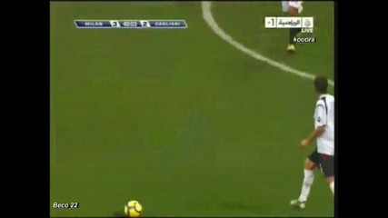 Pato super goal after Ronaldinho wonder assist