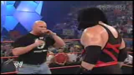 Stone Cold Calls Out Kane