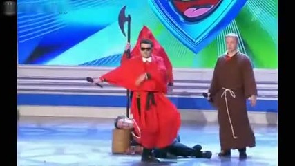 Забавно изпълнение на руснаци - Psy - Gentleman
