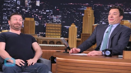 Jimmy Fallon and Ricky Gervais Get the Giggles During Their "Funny Face Off"