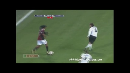 Ronaldinho Pass Borriello gol2 vs Parma 