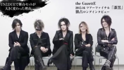 the Gazette Interview Yahoo Live Tour 15-16 Dogmatic -final-