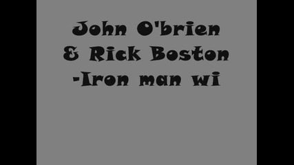 John O'brien & Rick Boston - Iron man със снимки на Тони Старк