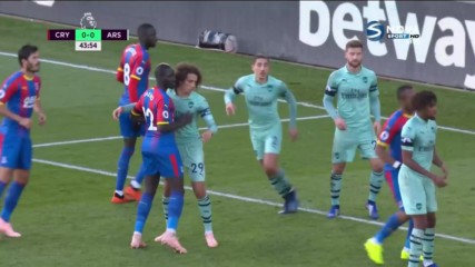 Кристъл Палас - Арсенал 1:0 /първо полувреме/