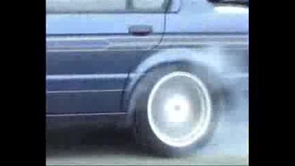 bmw e30 3.5 burnout