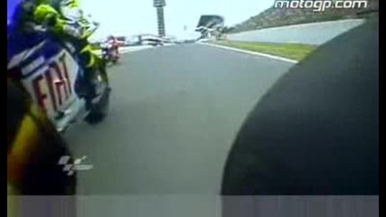 Rossi vs Lorenzo at the 2009 Catalunya Grand Prix