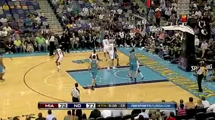 Nba Preseason: Miami Heat vs New Orleans Hornets 13.10.10 