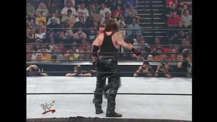 Unforgiven 2001 Kronik vs Undertaker Kane W C W tag team championship match
