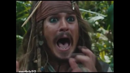 Jack Sparrow + trailer Pirates of the Caribbean: On Stranger Tides