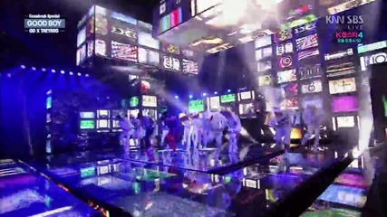 Gd X Taeyang - Good Boy (141207 Sbs Inkigayo )