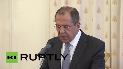 Russia: Lavrov pledges support for Libya, Iraq & "political solution" to Syrian crisis