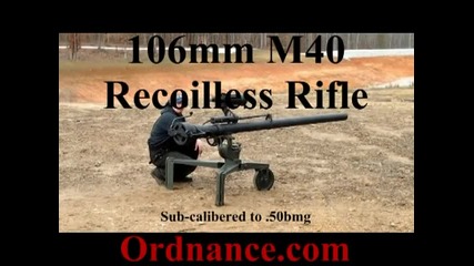 106mm Recoilless Rifle Test Fire