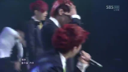 Led Apple - Sadness @ Inkigayo (18.03.2012)