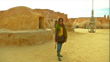 Декорите от филма "Междузвездни войни" в Сахара (Без багаж, Тунис #5)