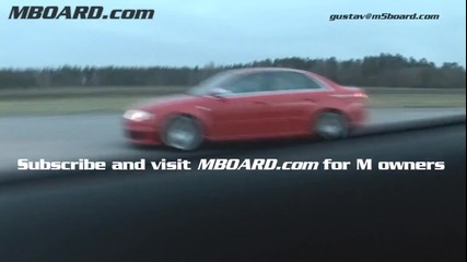 Bmw M3 E92 смазва Audi Rs4 