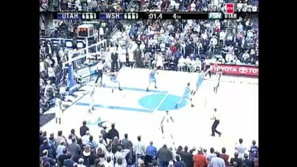 Gilbert Arenas Game - Winner vs. Utah Jazz 