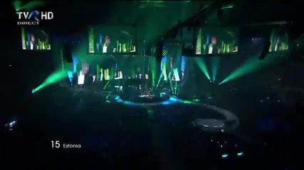 Яко готина! H D Eurovision 2011! Estonia: Getter Jaani - Rockefeller Street (final)