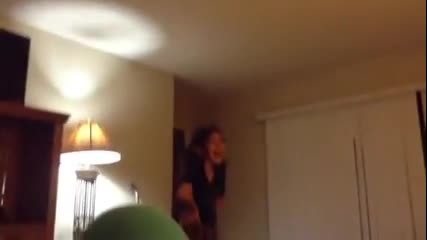omg I got boob slapped
