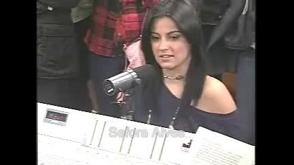 Maite Perroni em entrevista na Radio Jovem Pan - Parte 1 