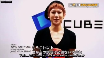Hyunseung talks about Junhyung (eng sub)