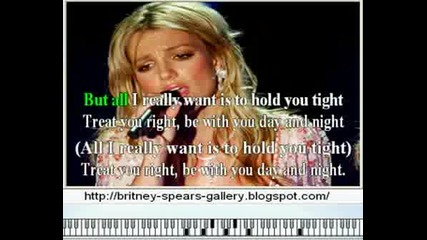 Britney Spears - Sometimes [karaoke]