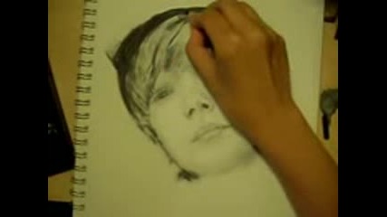 ..justin Bieber [speed Drawing] ..