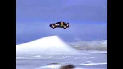 Ken Block crash at Snow Park Nz